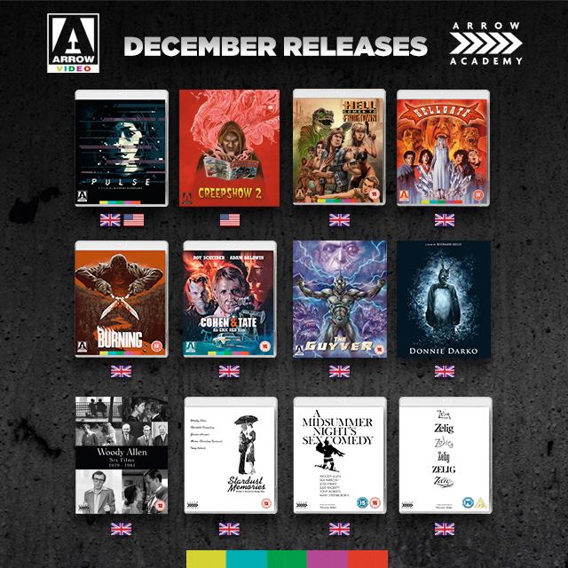 arrow video december