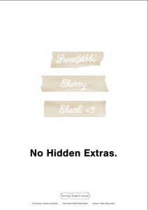 no hidden extras