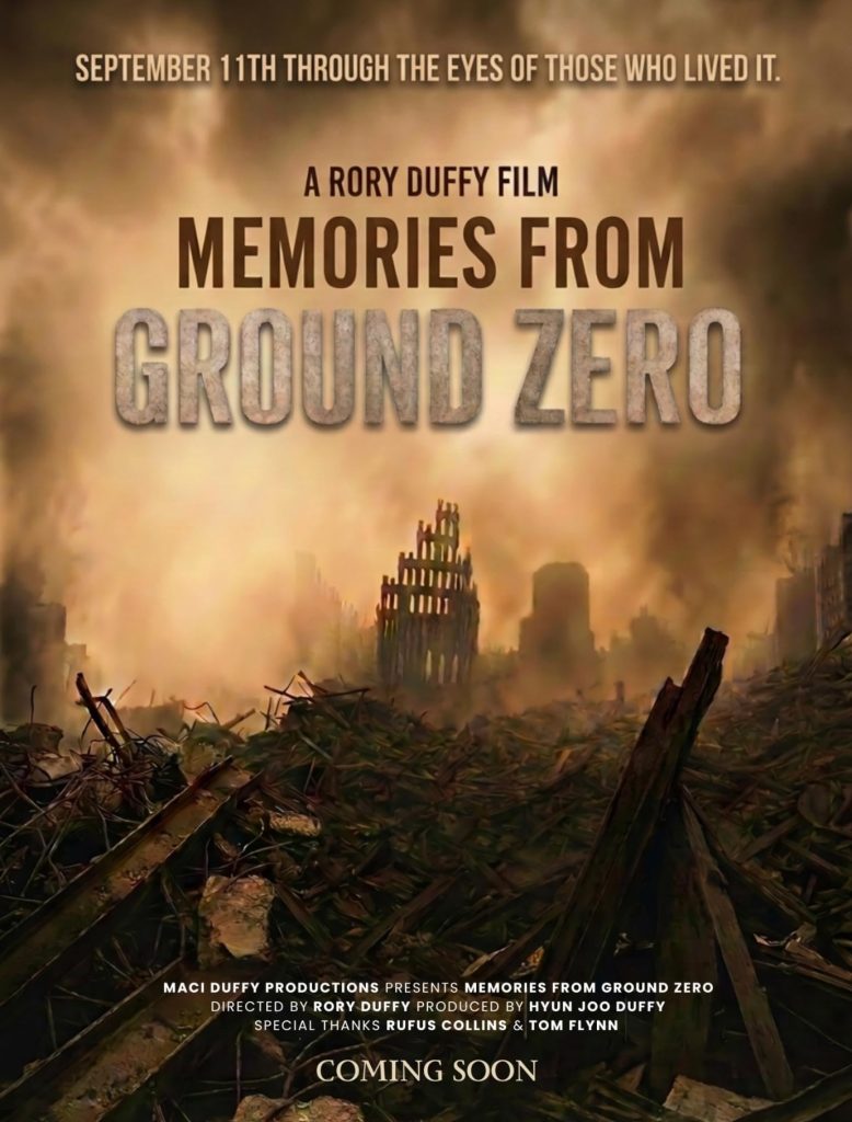 Memories From Ground Zero documentary exploring the September 11 attacks through the memories of FDNY firefighter Brad Hores and CBS journalist Tom Flynn.
