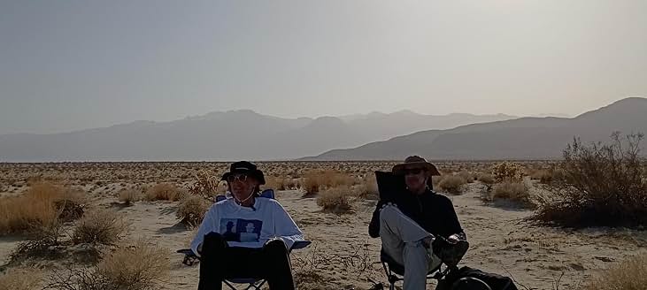 Peter Wick and Robert Silk undertake an extreme sit in the Anza-Borrego Desert in Anza Borrego: Sunrise to Sunset.