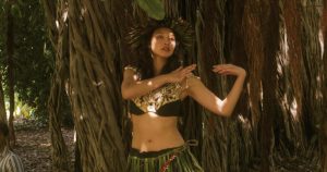 Ash Tsai as the mysterious Namaka in Frank Merle’s Hawaiian supernatural thriller Namaka.