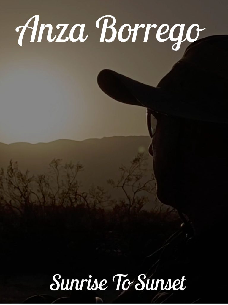 Peter Wick and Robert Silk undertake an extreme sit in the Anza-Borrego Desert in Anza Borrego: Sunrise to Sunset.