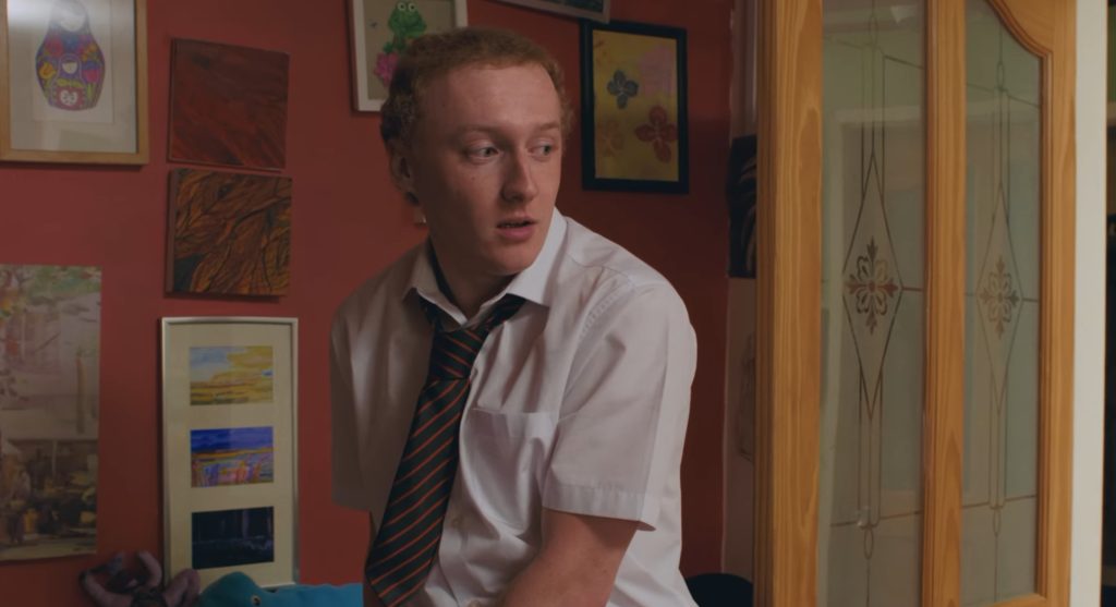 AJ Jones and Max Ainsworth as Uncle Tommy and Mikey in Jack McLoughlin’s Liverpool-set short film Uncle Tommy.