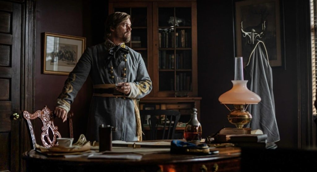 Lee Wilson as Confederate General Earl Van Dorn in Shane Stanley’s historical drama The Legend of Van Dorn.