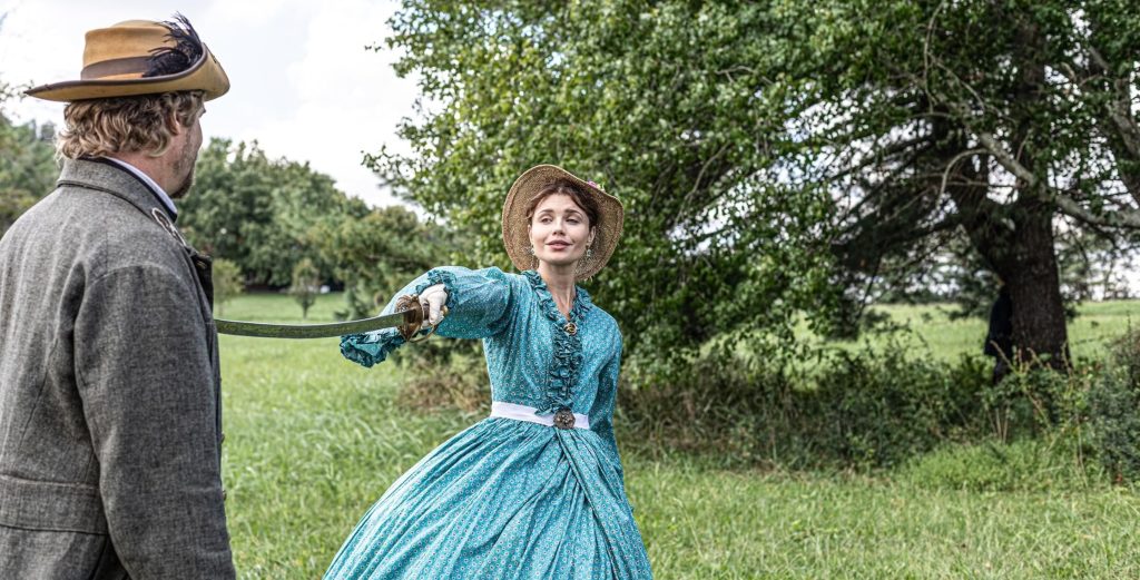 Lee Wilson as Confederate General Earl Van Dorn in Shane Stanley’s historical drama The Legend of Van Dorn.