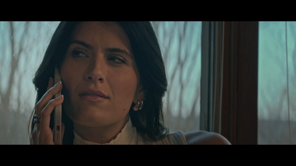 Alivia Levie as Sabrina in Sean O. McGuiness' psychological thriller She Listens Alone