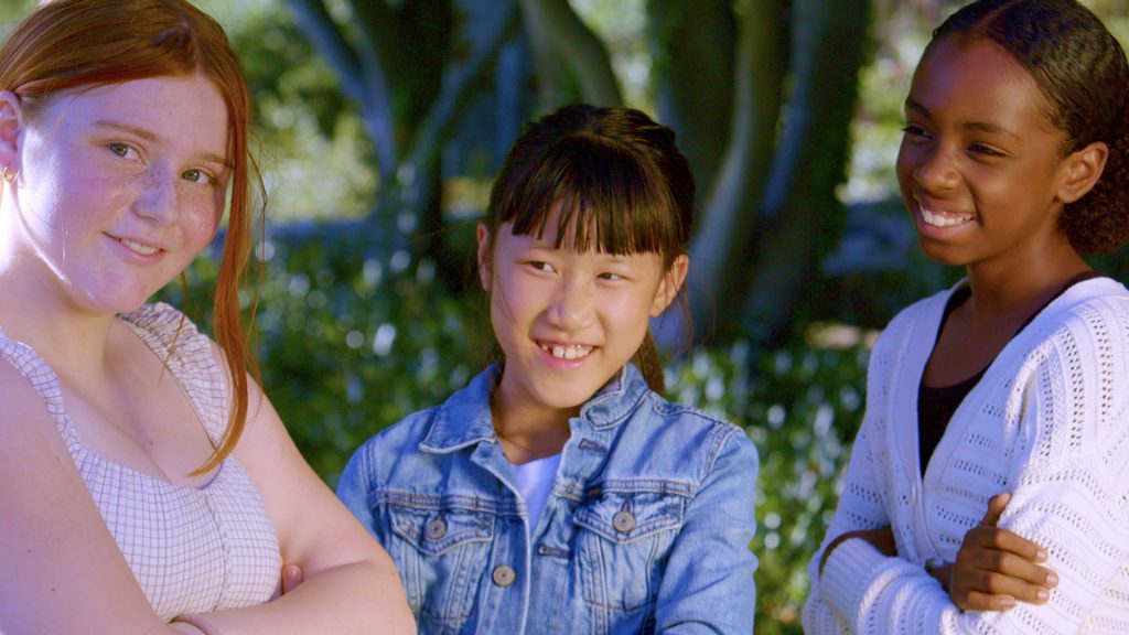 The young cast of C.G. Ryche's musical comedy short film Saving Cedar