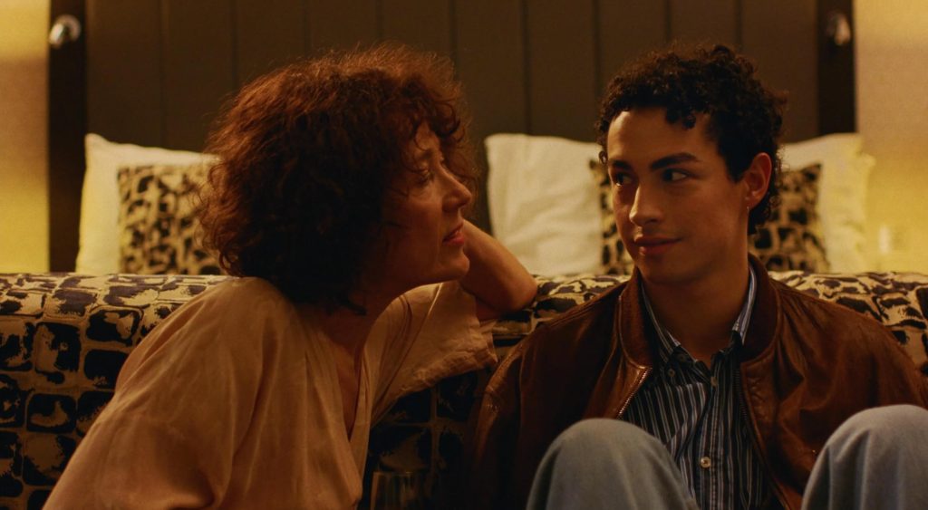 Jonathan Joél Albrecht as Lukas in Émile V. Schlesser's short film Backstage