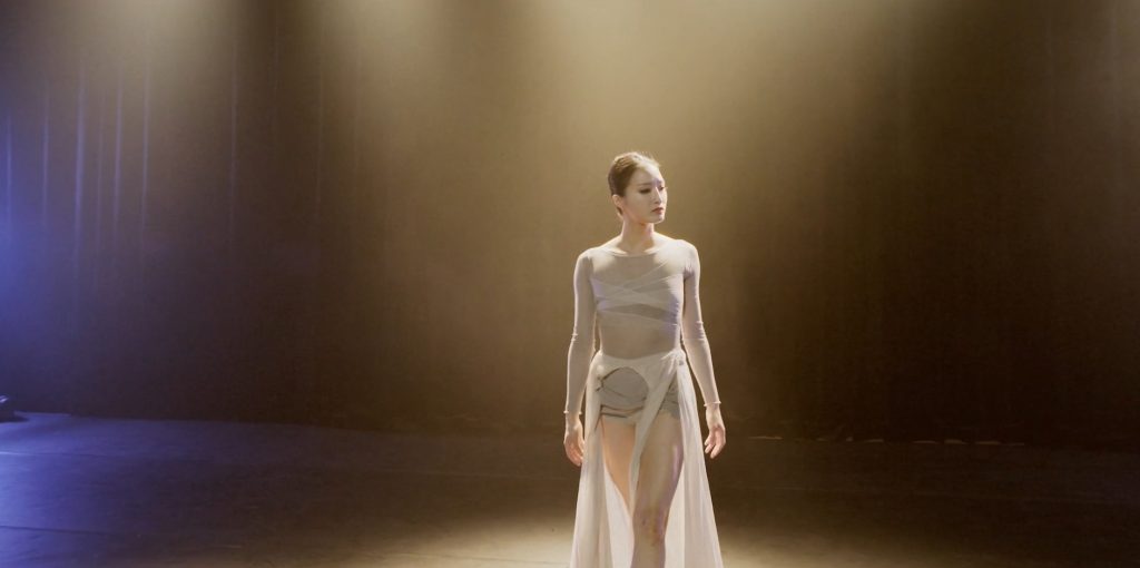 Jiyeon Han as ballerina Sua in Attila Korosi's supernatural fantasy Demon Dancer: Sua/Nara