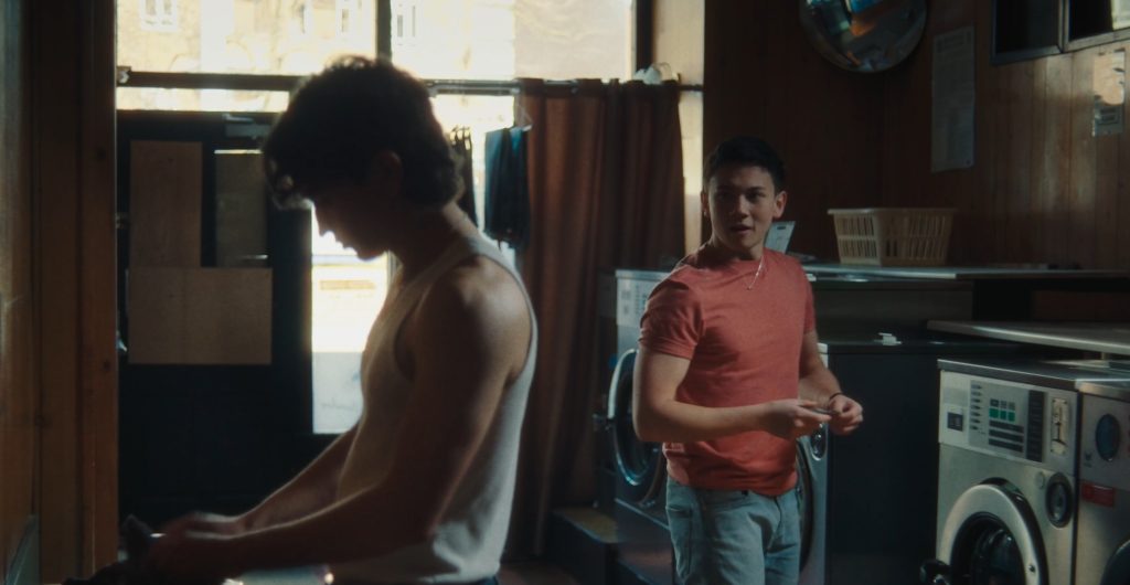 Hiroki Berrecloth as Vinnie and Frank Kauer as Ryan in Molly