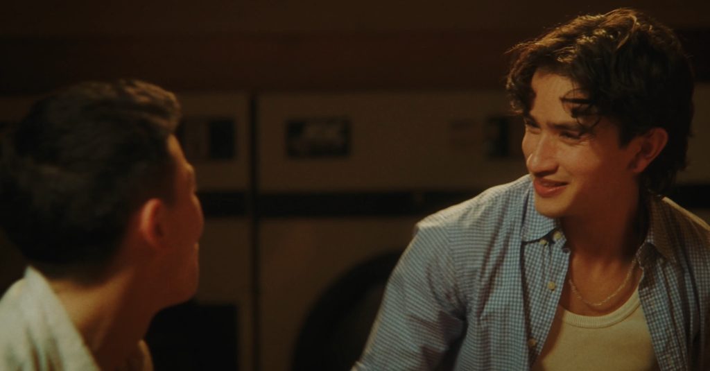 Hiroki Berrecloth as Vinnie and Frank Kauer as Ryan in Molly