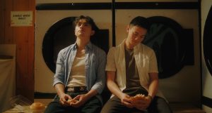Hiroki Berrecloth as Vinnie and Frank Kauer as Ryan in Molly