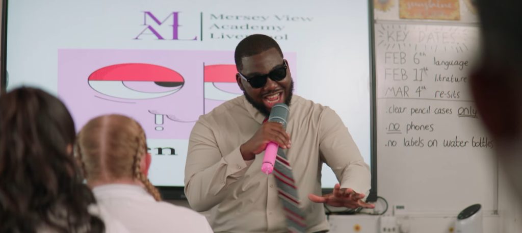 Noah Olaoye as Ayotunde "Mr A" Akinlade in Richard Ampeh's short film Mr A: Genesi