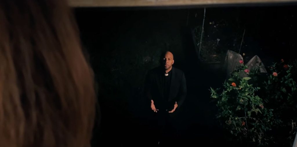 Russell Teagle as Father Charles in Chris Easterly's short film The Best She Could