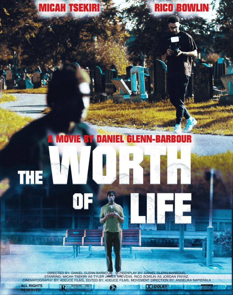 Micah Tsekiri as Tyler James Stevens in Daniel Glenn-Barbour's The Worth of Life