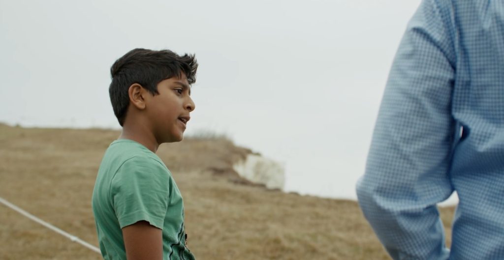 Naveen Sunag as Mussi and Samruddh Sunag as Vicky in the British independent drama Uncharted Roads