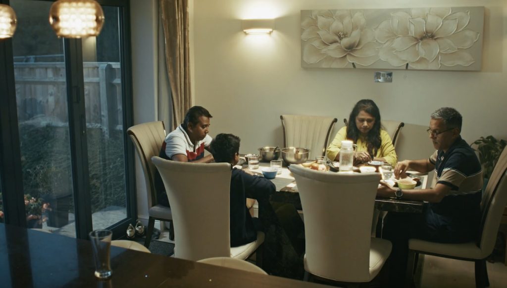 Naveen Sunag as Mussi and Samruddh Sunag as Vicky in the British independent drama Uncharted Roads