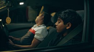 Naveen Sunag as Mussi and Samruddh Sunag as Vicky in the British independent drama Uncharted Roads