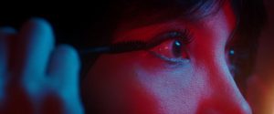Bárbara Soares as Victoria in Darragh Hynes' giallo inspired horror short Unveiled