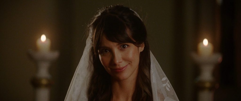 Bárbara Soares as Victoria in Darragh Hynes' giallo inspired horror short Unveiled